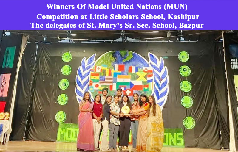 Winner of Model United Nations (MUN) 